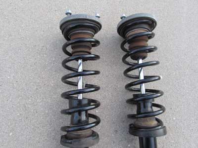 BMW Rear Struts and Springs (Left and Right Pair) 33526784015 2011-2013 BMW 550i xDrive2